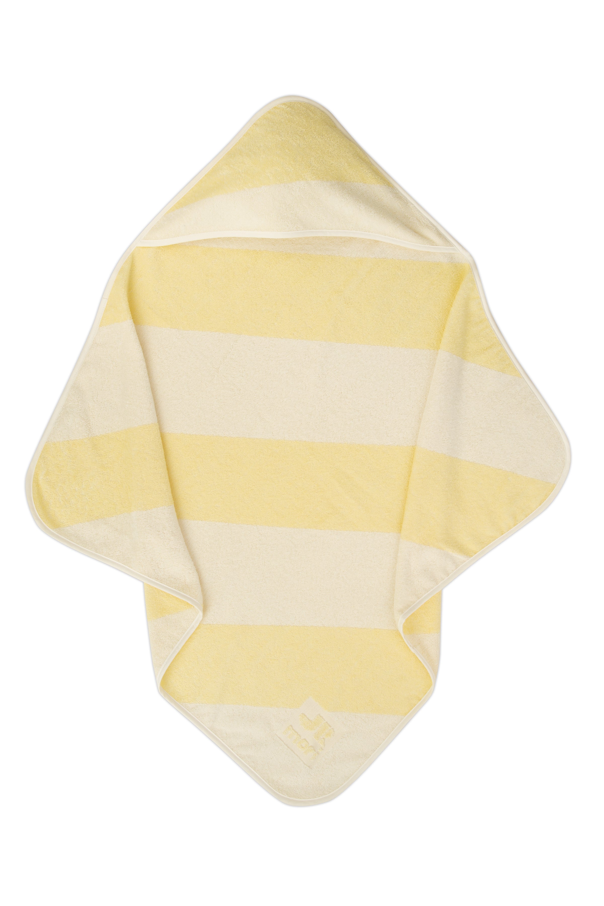 Yellow Hooded Baby Towel