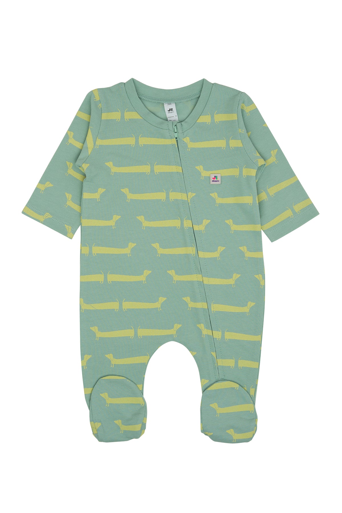 Ms.R Baskılı Boydan Fermuarlı Tulum