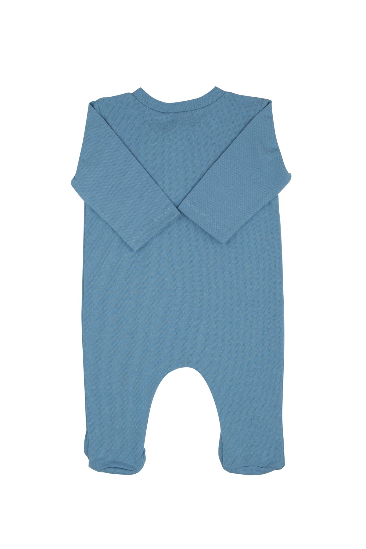 Boydan Fermuarlı Basic Tulum