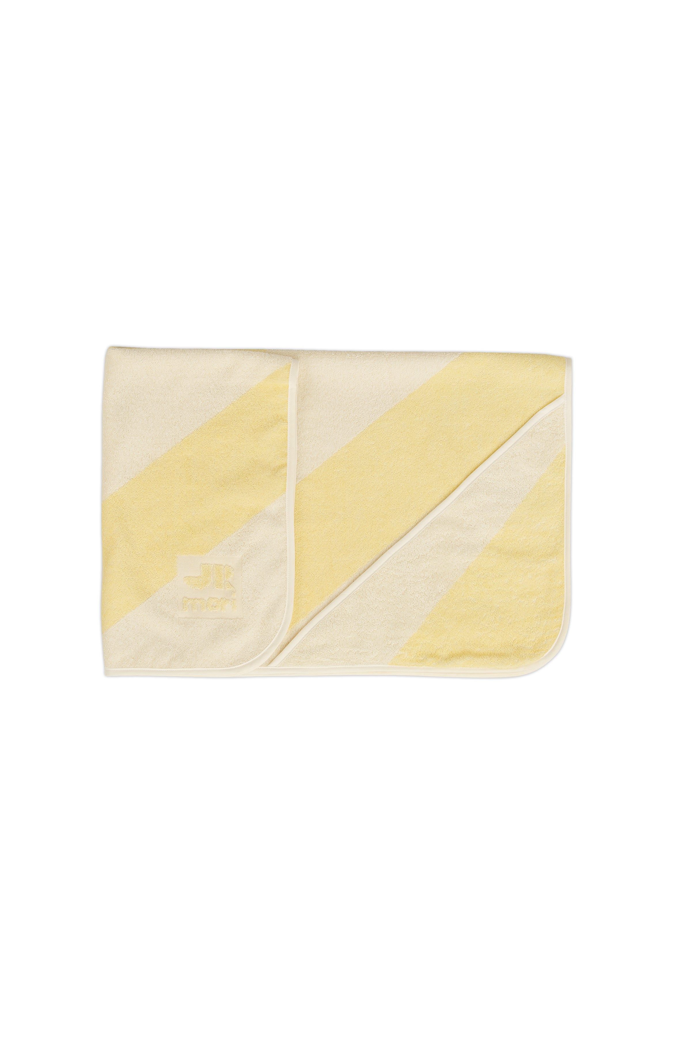 Yellow Hooded Baby Towel