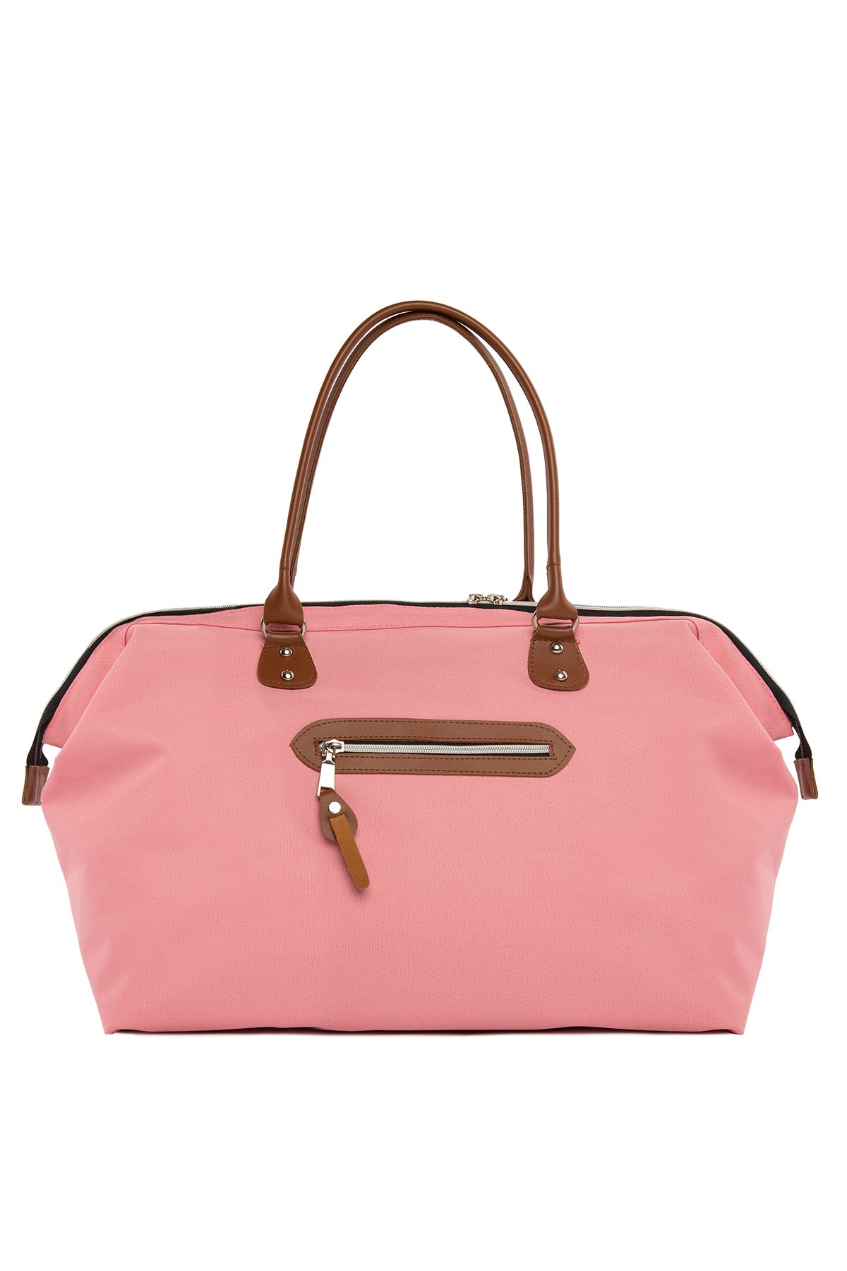 Pembe Baby Bag Baskılı Bebek Bakım Çantası